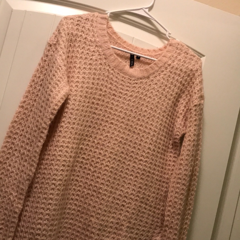 Pink oversized sweater
